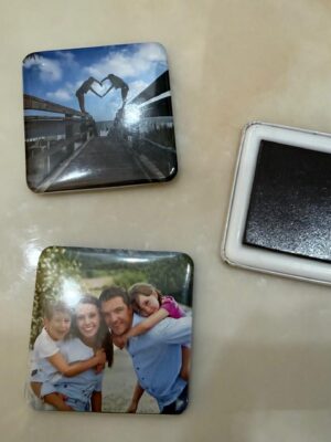 square fridge magnet 58mm size