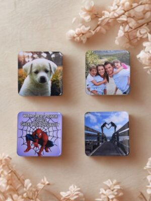 customized square fridge magnet 50 mm