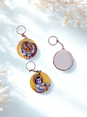 keychain with mirror