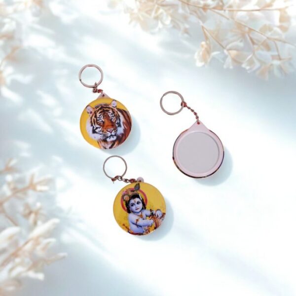 keychain with mirror